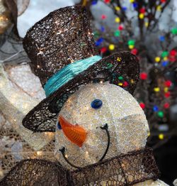 Close-up of christmas decoration