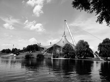 River with buildings in background