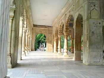 Corridor of building