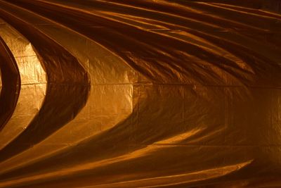 Full frame shot of golden pattern