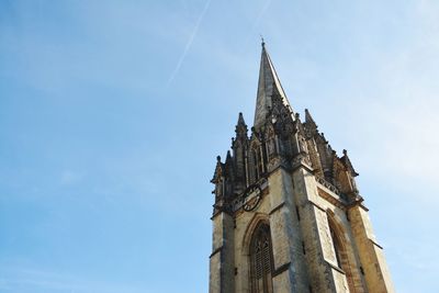 Low angle view of cathedral against sky