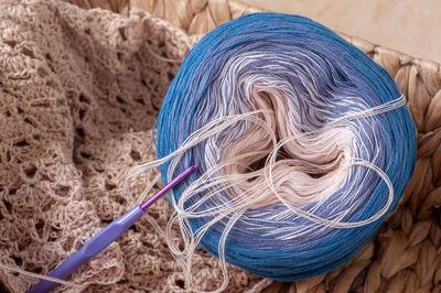 Close-up of thread