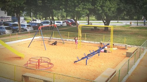 View of playground