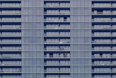 Full frame shot of apartment building