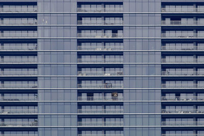 Full frame shot of apartment building