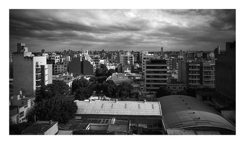 Cityscape against sky