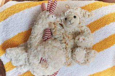 Close-up of stuffed toy