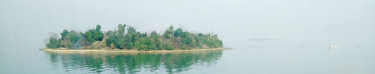 Scenic view of calm sea