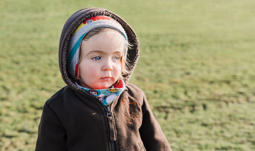 Portrait of cute boy