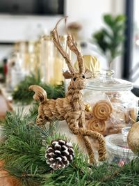 Handmade rope deer