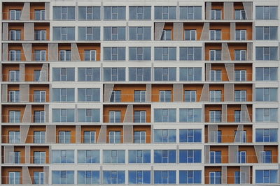 Full frame shot of residential building