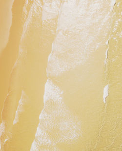 Full frame shot of ice cream over white background