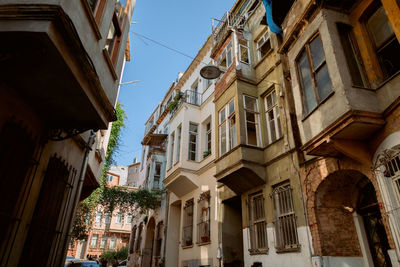 Low angle view of old building