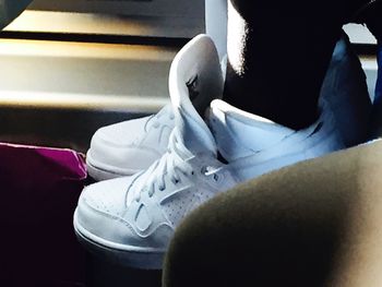 Close-up of white background