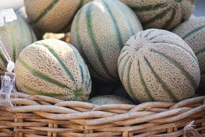 Close-up of fruits for sale at market stall