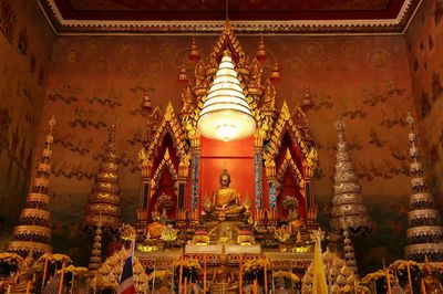 Low angle view of a temple