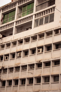 Low angle view of building in city