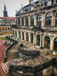 Old building in city