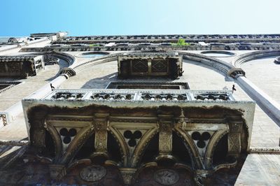 Low angle view of old building