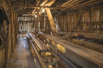 Tools and supplies of the former norwegian fishermen