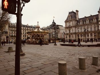 View of buildings in city