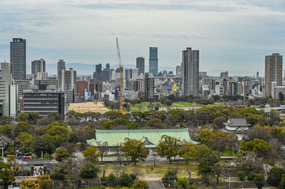 Buildings in city