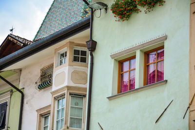 Low angle view of building against sky