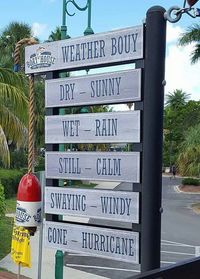 Close-up of sign board against the sky