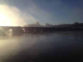 River with buildings in background