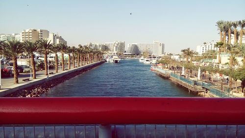 View of buildings in city