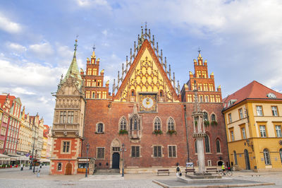 Facade of a building