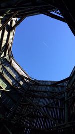 Low angle view of built structure against sky