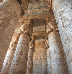 Low angle view of a temple