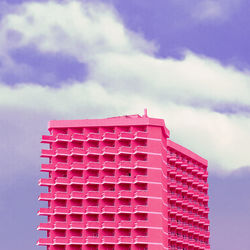 Pink minimal dreams. pink hotel art