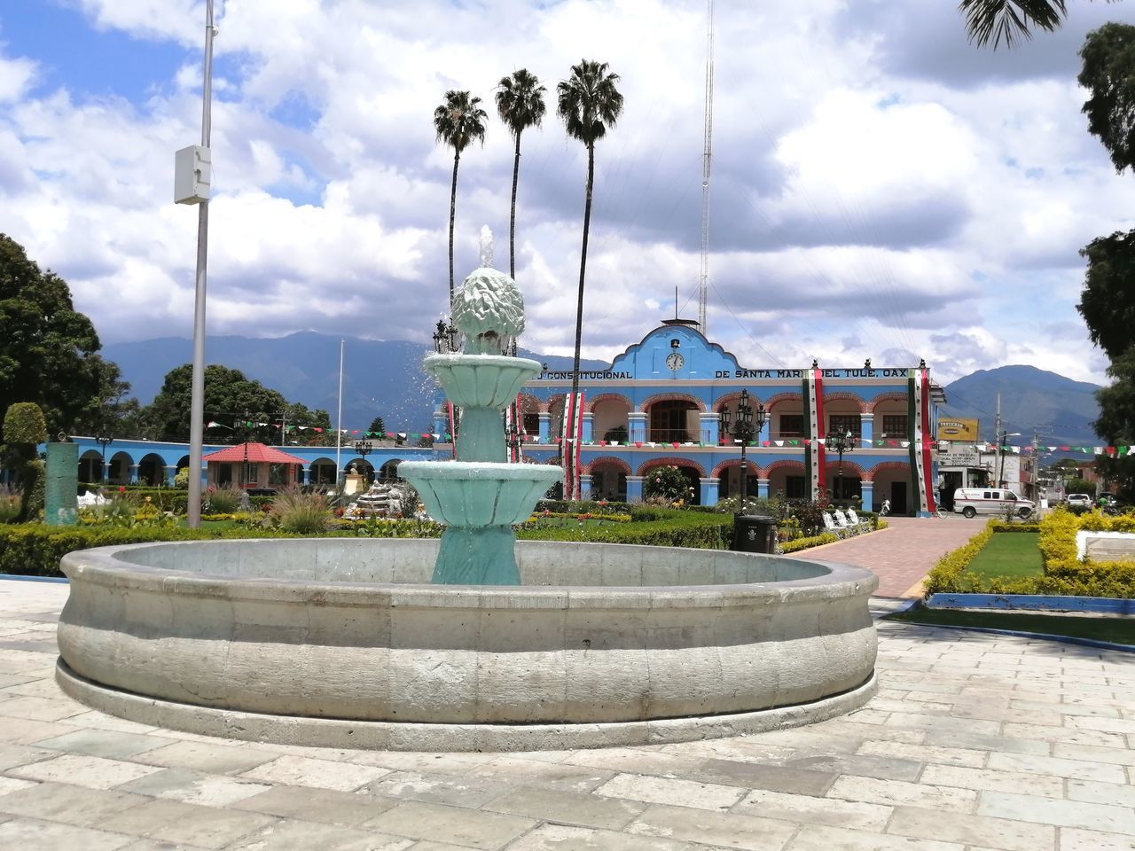 VIEW OF SWIMMING POOL AT BUILDING