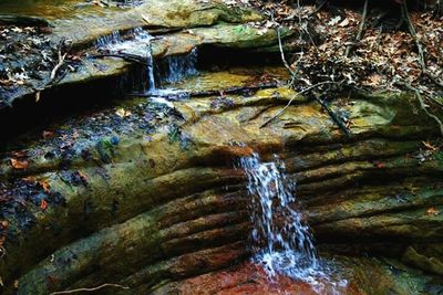 Rocks in water