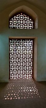 View of empty corridor