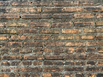 Full frame shot of brick wall