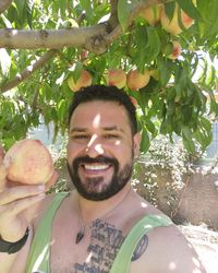 Portrait of a man smiling