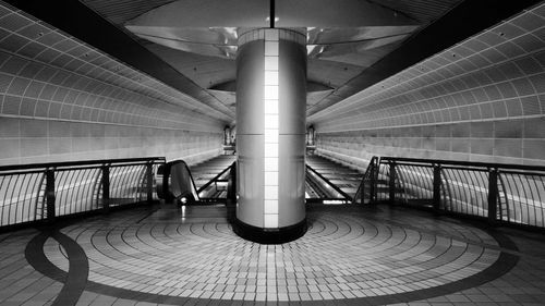 Interior of modern building