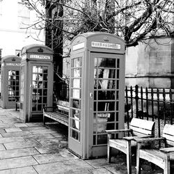 Exterior of building in city