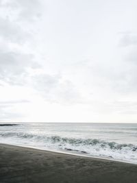 Scenic view of calm sea