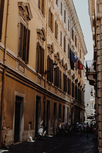 View of historic building in city