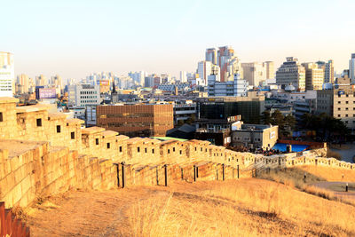 View of cityscape