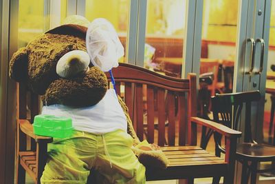 Close-up of woman standing in pond