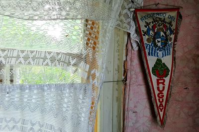 Close-up of weathered wall