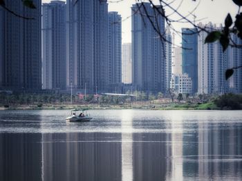View of buildings in city