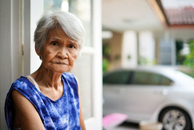 Portrait of senior woman 