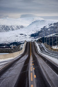 Lepsøya bridge taken from hestøya near haramsøya, Ålesund, møre og romsdal, norway.