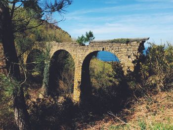 Low angle view of built structure